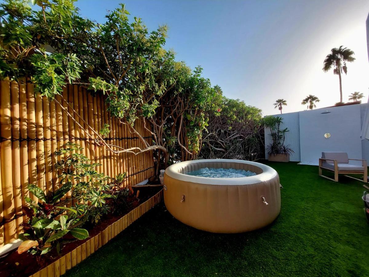 Bungalow De Diseno Hidromasajes Terraza Y Piscina. San Bartolomé 外观 照片