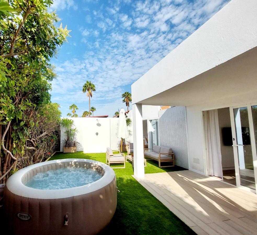 Bungalow De Diseno Hidromasajes Terraza Y Piscina. San Bartolomé 外观 照片